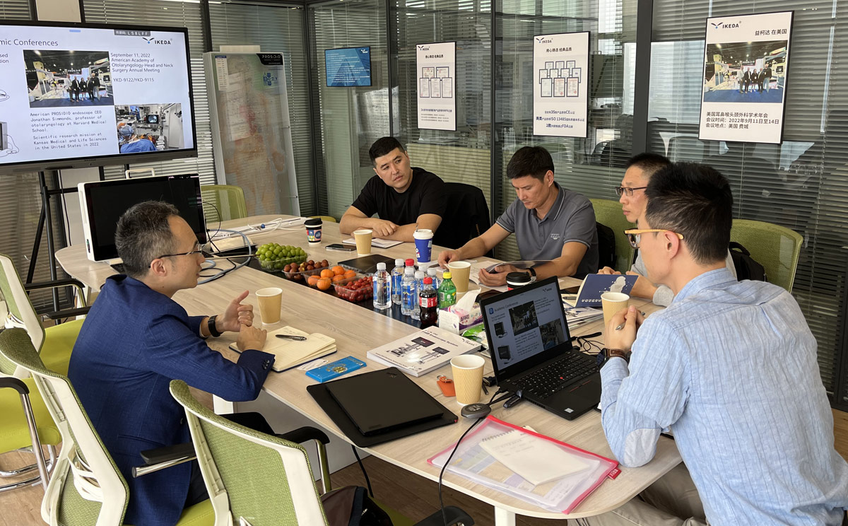 海外市場穩步推進,多家海外客戶到訪益柯達 海外市場穩步推進,多家海外客戶到訪益柯達