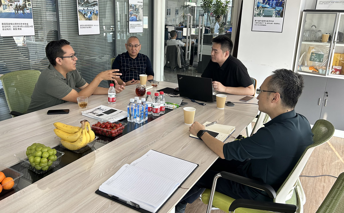 海外市場穩步推進,多家海外客戶到訪益柯達 海外市場穩步推進,多家海外客戶到訪益柯達